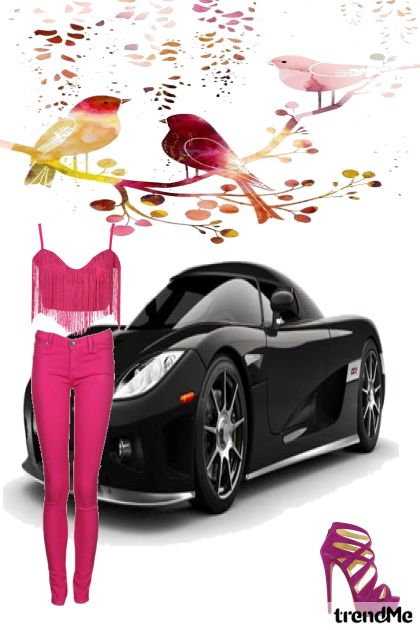 Pink Style- Modekombination