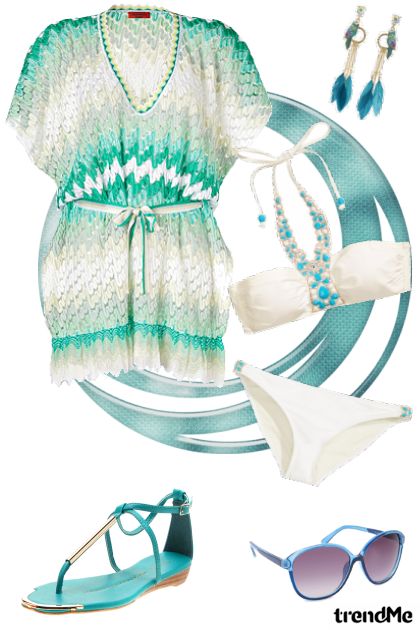 Turquoise Ocean- Combinazione di moda