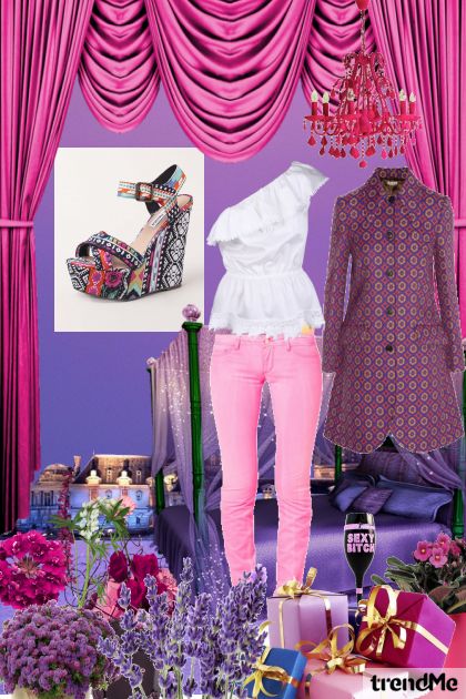 iron pink wear- Combinazione di moda