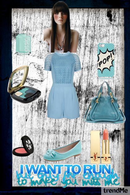 Blue Outfit- Modekombination
