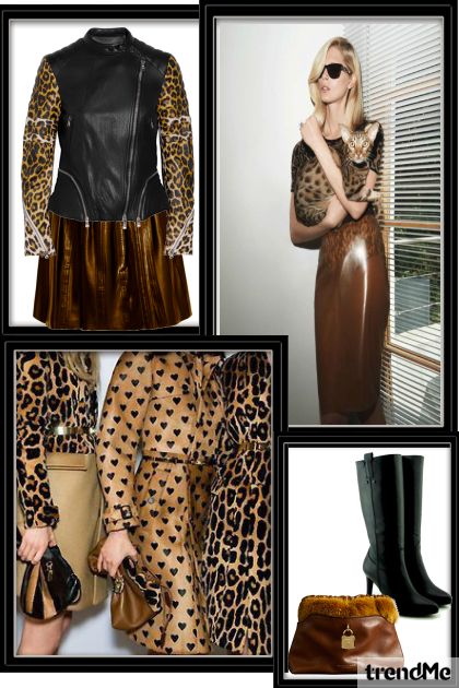 leopard . by crazymax- Fashion set