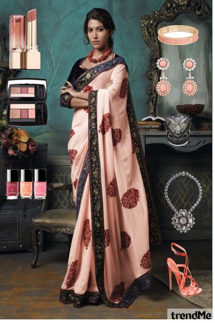Part Wear Saree For Your Next Party- Modekombination