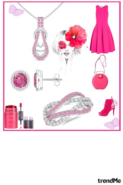 Love Knot Pink Jewelry- Modekombination