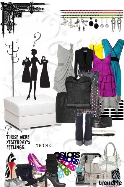 What to wear today?- combinação de moda