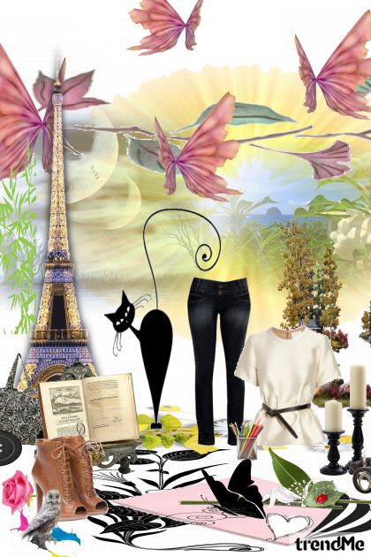 Day in Paris- Combinaciónde moda
