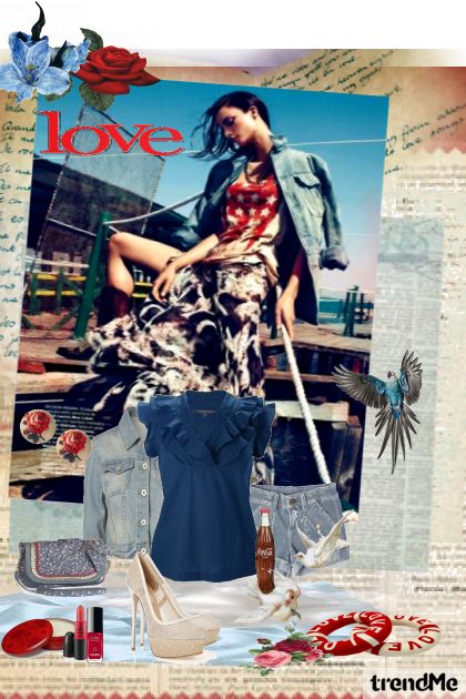 Love for fashion- Combinazione di moda