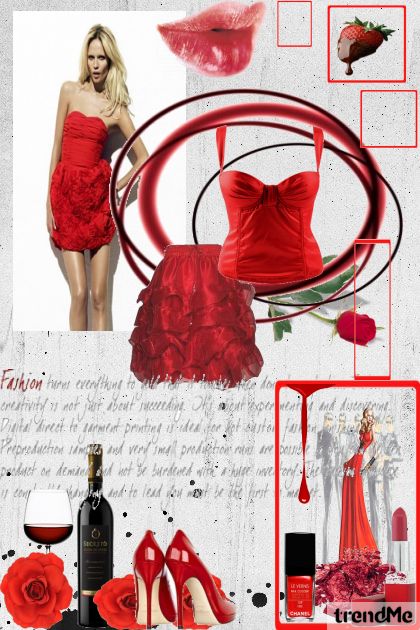 Red?... yes please!- Fashion set