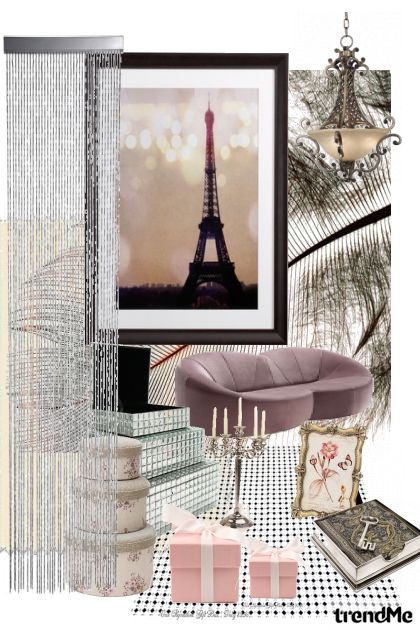Enjoy the glamour of Paris.- combinação de moda