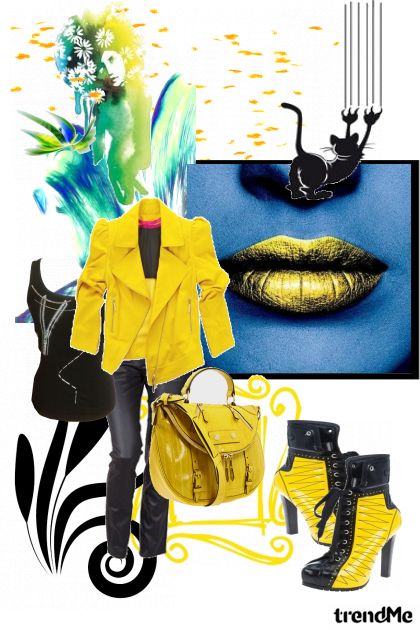 "And it was called yellow"...- Fashion set