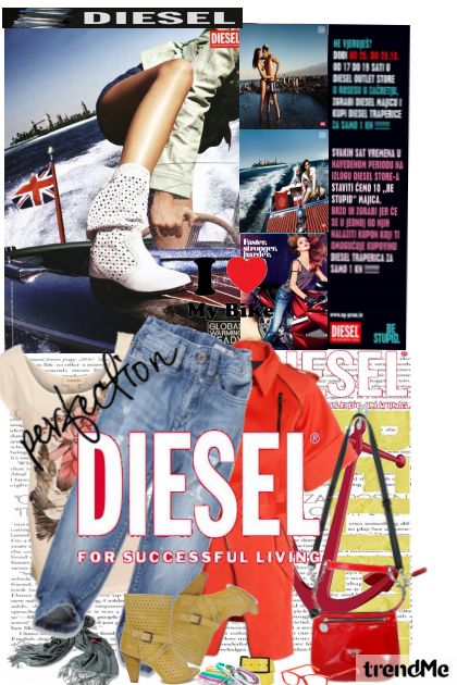 Diesel Urban- combinação de moda