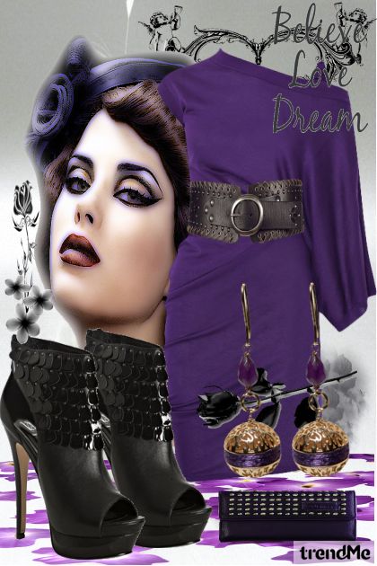 **Purple rain**- Fashion set