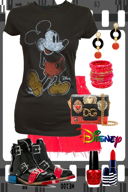 Disney- Modekombination