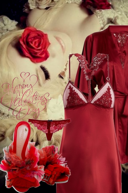 Happy Valentine's Day- Modna kombinacija