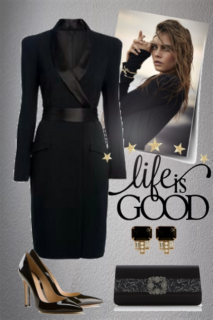 "LIFE is GOOD"- Combinazione di moda