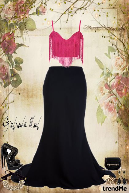 <3 The Pink and black are beautiful !!!- Fashion set