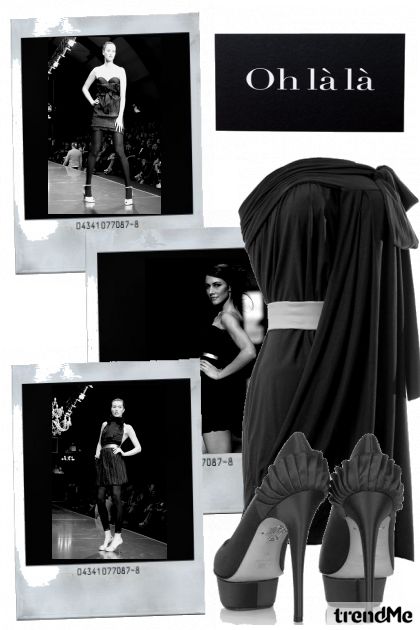 Lei Lou Little Black Dress- Fashion set