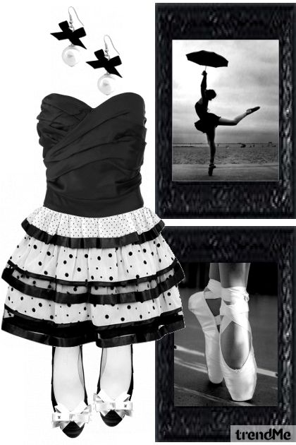modern ballerina- Модное сочетание
