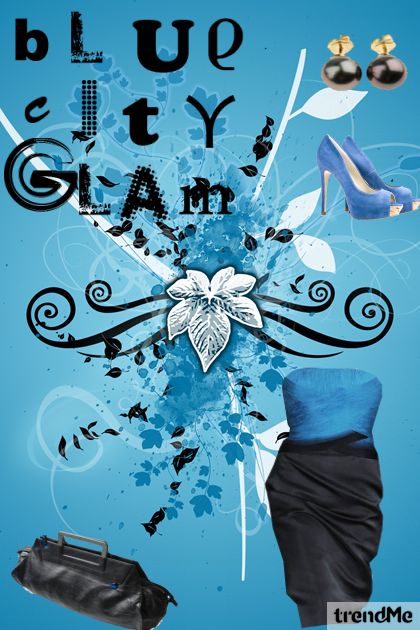 blue city glam- コーディネート