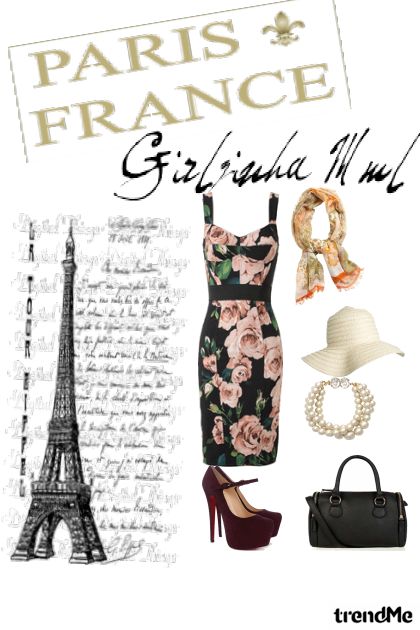 Paris glam- Modna kombinacija