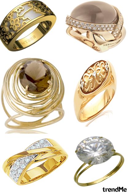 Antique Style Engagement Rings- combinação de moda