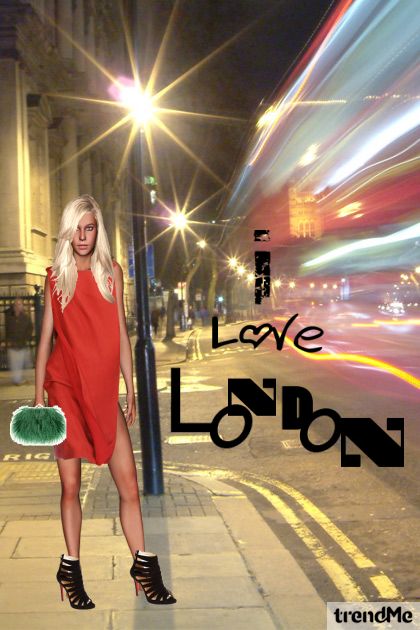 i love london :)- combinação de moda