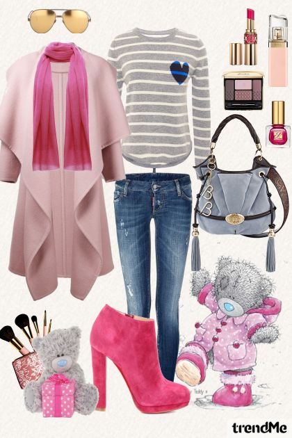 Sweet and casual- Fashion set