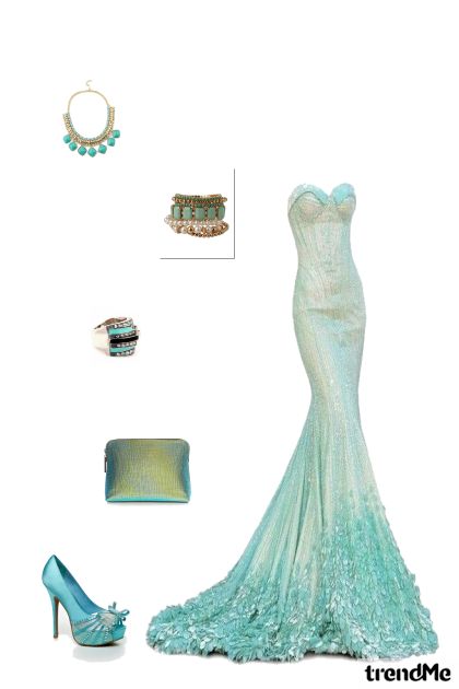 Svečana haljina - Modna kombinacija