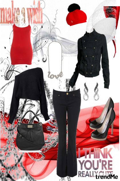 red-black- Combinaciónde moda