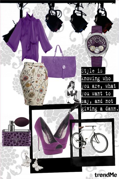 violet rhapsody- Combinaciónde moda