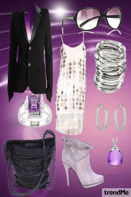 purpurno slatko- Fashion set