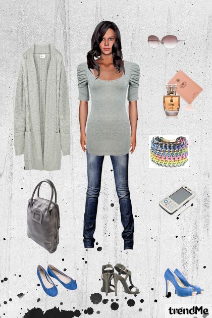 ashy look- Combinaciónde moda