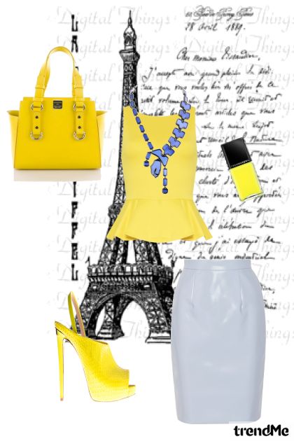 Paris love- Combinaciónde moda