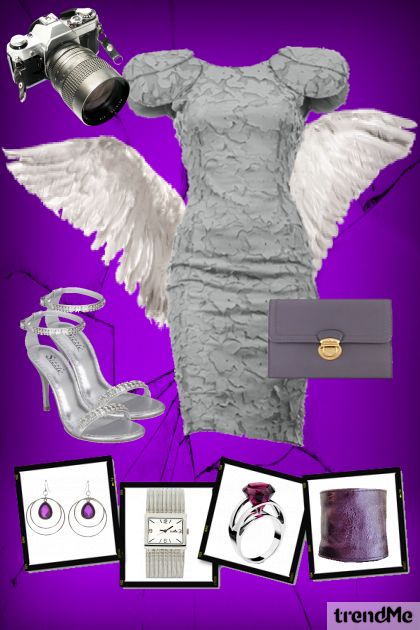 glamour purple- Modna kombinacija
