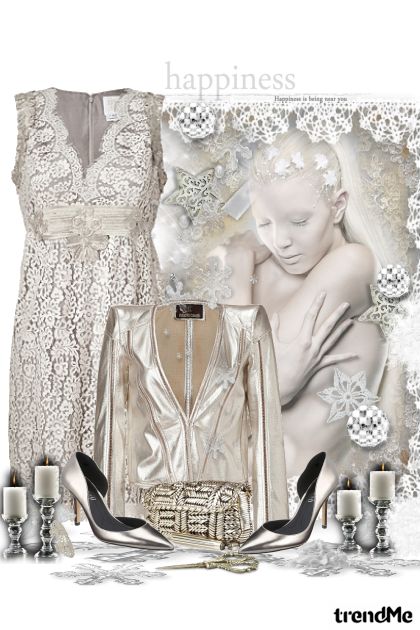 Silver lace- Fashion set