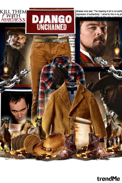 Django unchained..my best movie!!!- combinação de moda