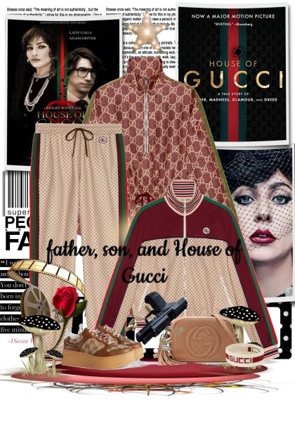 House of Gucci- Modna kombinacija