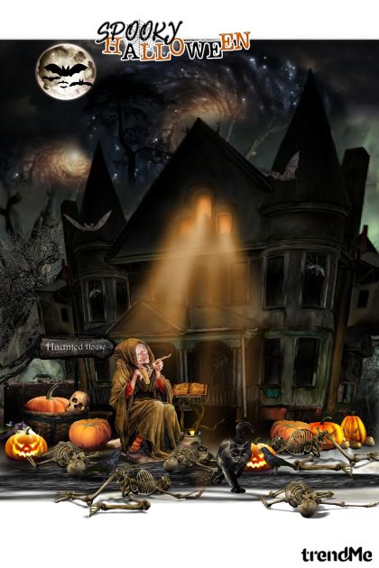 Spooky Halloween- Fashion set