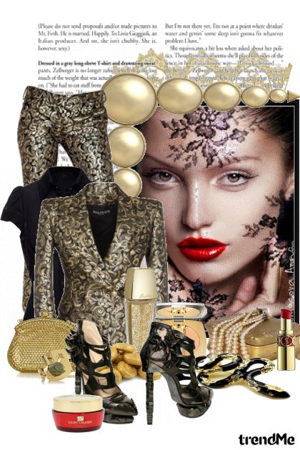 Gold dust- Fashion set