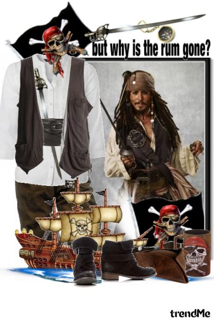 Jack Sparrow(za Majakovsku)- Modna kombinacija