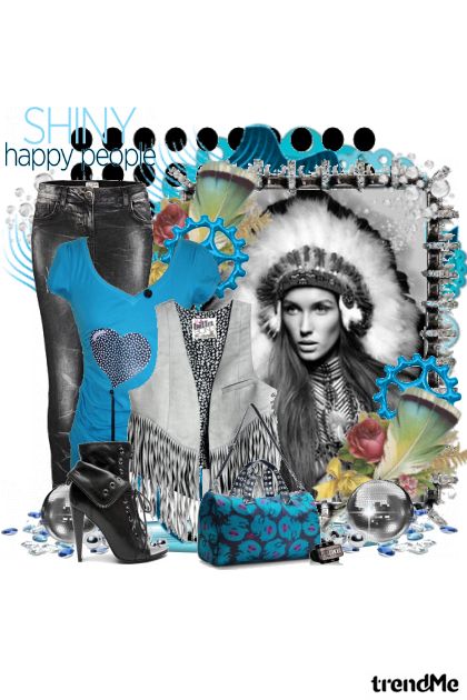 Shiny happy people- Combinaciónde moda