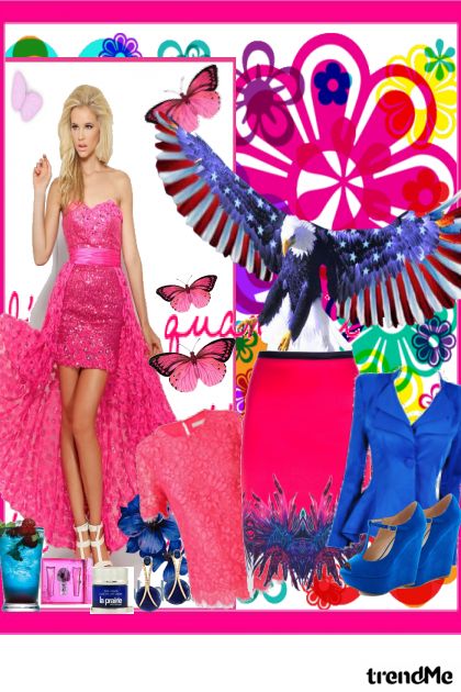 pinkye- Combinazione di moda
