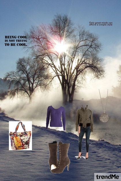 modna zima- Modna kombinacija