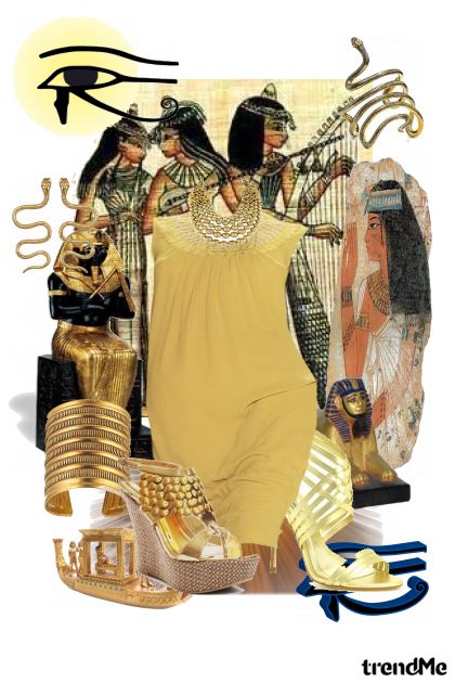 golden Egypt- Modekombination