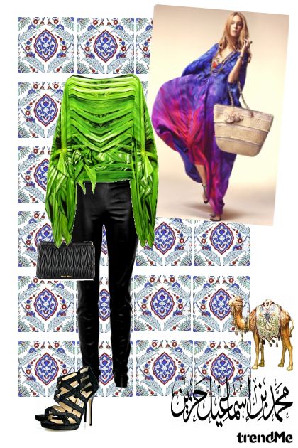 Moroccan mosaic- combinação de moda