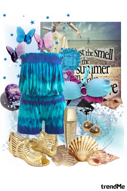 The smell of summer- combinação de moda