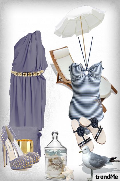 Summer vacation - day and night- Fashion set