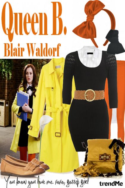 Blair Waldorf look- Modna kombinacija