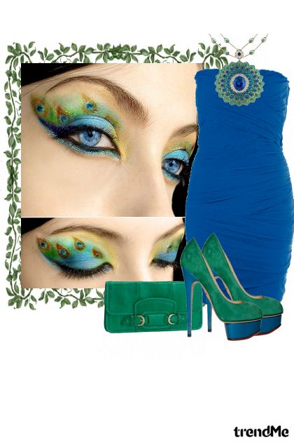 Peacock girl- Combinaciónde moda