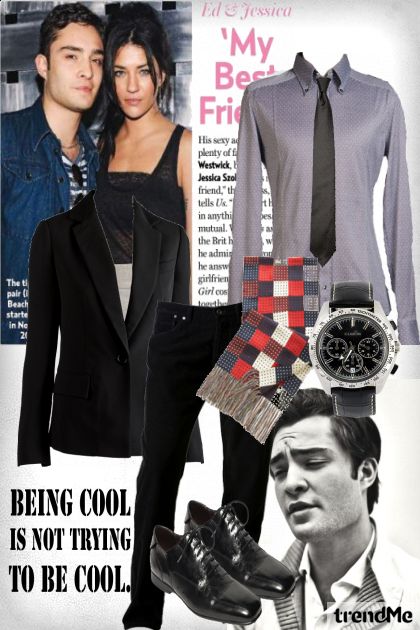 "Never mock the scarf. It's my signature."  Chuck Bass- Fashion set