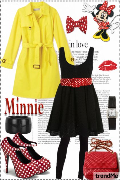 Minnie- combinação de moda